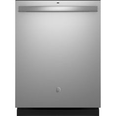 the top control dishwasher in stainless steel