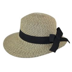 This Asymmetrical sun hat is great for any day in the sunshine. Paper braided fibers with UPF 50+ protection and a large 3 1/2" brim this one is sure to keep you shaded. Uv Protection Hat With Curved Brim, Uv Protection Panama Hat With Short Brim, Lightweight Short Brim Sun Hat For Kentucky Derby, Lightweight Curved Brim Sun Hat, One Size, Adjustable Cloche Hat With Upf 50+ And Curved Brim, Adjustable Curved Brim Cloche Hat With Upf 50+, Short Brim Sun Hat For Beach Season, Black Cloche Hat For Beach, Black Straw Hat With Upf 50+