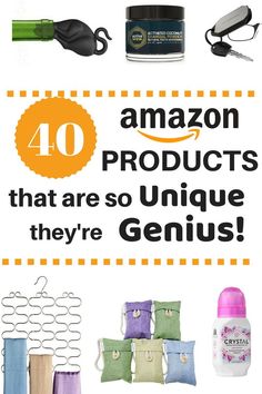 the top ten products that are unique they're geniusly made with amazon product labels