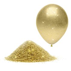 Party Brands 1 oz. GLITTER - METALLIC GOLD Party Decoration 401080-PB Balloon Displays, Balloon Display, Gold Party Decorations, Christmas Balloons, Bubble Balloons, Gold Balloons, Gold Party, Gold Flakes, Light Texture