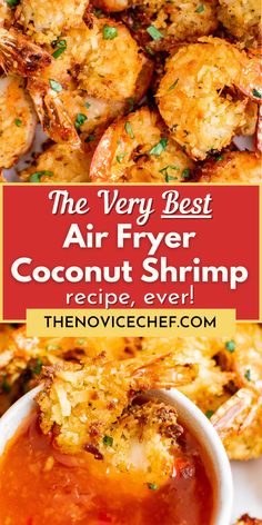 the very best air fryer coconut shrimp recipe ever