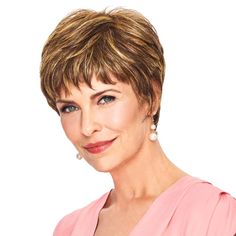 Gabor Essentials Heat-Friendly Optimistic Wig Short Pixie Bob, Gabor Wigs, Short Cut Wigs, Boy Cut, Boy Cuts, Hair Nets, Medium Blonde, Hair Net, Pixie Cut Wig