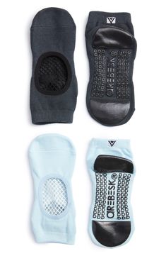 The patented grips on these fashion-forward net-inset socks give superior traction so you can go all out on your workouts and dance moves without slipping. Style Name:Arebesk Phish Net Assorted 2-Pack No-Slip Socks. Style Number: 6227291. Available in stores. Functional Slip-resistant Gym Socks, Slip-resistant Comfortable Gym Socks, Slip-resistant Training Socks, Comfortable Slip-resistant Socks For Yoga, Functional Stretch Socks For Training, Functional Stretch Training Socks, Comfortable Slip-resistant Yoga Socks, Comfortable Athleisure Socks For Workout, Functional Ergonomic Non-slip Socks