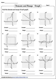 the worksheet for graphing lines and graphs is shown in this diagram, which shows