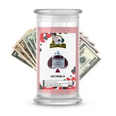 A Casino Candle is a unique type of candle that contains real cash prizes hidden inside. Each candle contains two $2 bills (a total of $4), and some candles have the chance to win additional cash prizes of up to $3000. Made from the highest-grade soy coconut wax blend and pure essential oils, these candles not only smell amazing, but they also offer a long-lasting, clean-burning experience with over 80 to 100 hours of burn time.At Casino Candle, we are committed to using only the highest quality ingredients in our products. Our candles are crafted with care to ensure that they are both highly scented and long-lasting. The scent of our candles is designed to provide a relaxing and enjoyable experience, while the hidden cash prizes add an element of excitement and surprise. With their unique Rainbow Magic, Love Potion, Smell Amazing, Sweet Smell, Cash Prize, Sunday Brunch, Pure Essential Oils, Vegan Friendly, Candle Making