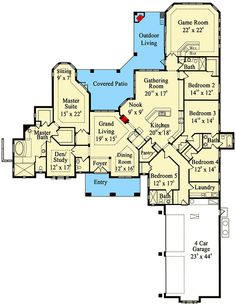 this is the first floor plan for these house plans