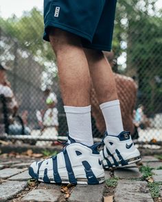 Nike Air More Uptempo Olympic Nike Uptempo Sneakers Outfit, Uptempo Outfit, Nike Uptempo Sneakers, Nike Uptempo, Nike Air Uptempo, Sneakers Outfit Men, Custom Sneakers Diy, Nike Air More Uptempo, Nike Air More