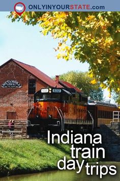 the cover of indiana train days trips