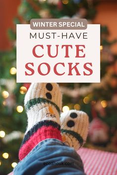 Add a pop of personality to your outfit with this list of irresistibly cute socks made from sustainable materials. Happy feet, happy you!