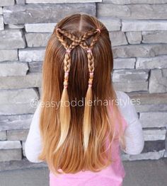 Crossed Braids, Easy Toddler Hairstyles, Haircut Styles For Women, Girl Hair Dos, Short Haircut Styles, Cool Short Hairstyles, Toddler Hairstyles Girl