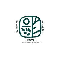 the logo for a travel company that is looking to expand into an eco - friendly business