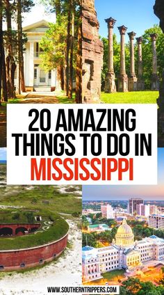 20 Amazing Things to do in Mississippi Pass Christian Mississippi Things To Do, Things To Do In Jackson Mississippi, Mississippi Road Trip Bucket Lists, Fun Things To Do In Mississippi, Mississippi Vacation Ideas, Mississippi Bucket List, Things To Do In Natchez Ms, Vicksburg Mississippi Things To Do, Mississippi Things To Do