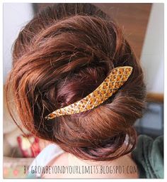 Up do Lazy wrap bun with fissure topaz diamond, ginger red hair! Shea Moisture Conditioner, Ginger Red Hair, Ginger Red, Pony Tails, Hair Tool