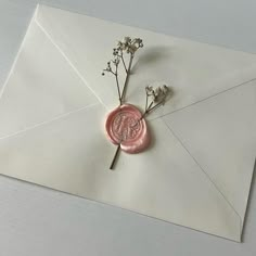 a love letter I wrote and sealed. 🤍 Love Gift Aesthetic, Wax Sealed Letters Aesthetic, Envelop Aesthetic, Pen Pal Letters Aesthetic Vintage, Pretty Cards Diy, Love Letter Craft, Coquette Gift Ideas