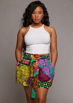 Ankara Outfits, Ankara Short, Short Dresses For Women