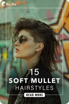 Rocking the soft mullet and loving every moment. ✨💁‍♂️ Female Modern Mullet, Mullet With No Bangs, Womans Mullets Short, Tapered Haircut Women, How To Cut A Mullet Female, Curly Hair Mullet Woman, Free Bird Mullet Women, Punk Mom Hair, Mullet With Side Bangs