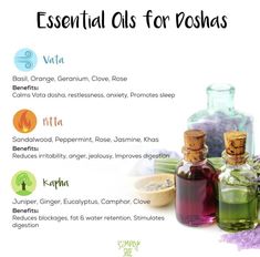 Essential Oils For Kapha Dosha, Ayurveda Pitta, Ayurveda Kapha, Ayurvedic Lifestyle, Ayurveda Recipes