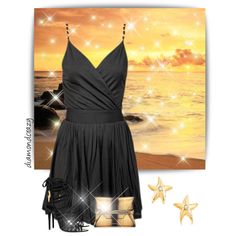 Starfish Earrings, Elsa Peretti, Bella Swan, Evening Outfits, Glitz And Glam, Polyvore Fashion, Starfish, New Black