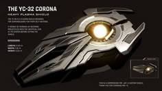 the yyc - 32 corona heavy plasma shield is shown in this advert