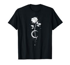 PRICES MAY VARY. Do you love Occult? If the words Baphomet, Tarot Card, Satanic , Satan, Pagan, Death, Witchcraft, Masonic, Esoteric, Spiritual, Sacred Geometry and Thelema mean anything to you, then get this great design and show your love for Occult! This tee features vintage distressed look. Great Christmas present or birthday gift for everyone who loves Occult, Baphomet, Tarot Card, Devil and Gothic. Lightweight, Classic fit, Double-needle sleeve and bottom hem Rose Witchcraft, Gothic Shorts, Dark Victorian, Vintage Moon, Rose T Shirt, Moon Rise, Vintage Gothic, Vintage Tshirts, Types Of Printing