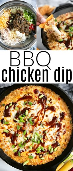 this bbq chicken dip is an easy and delicious appetizer