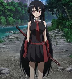 Akame Cosplay, Fan Art Anime, 2560x1440 Wallpaper, Akame Ga, Love Is, Son Goku, Hunter X Hunter, Tokyo Ghoul, Swords