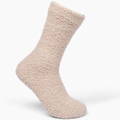 Supremely soft and cozy women's terry socks in classic ivory. Guaranteed to help them feel loved and appreciated! One size fits most Color: Ivory 85% cotton 13% polyester 2% spandex Sending a care package? You might also like: Care Package Collection. Soft Comfortable Socks, Cozy Soft Beige Socks, Snug Soft Beige Socks, Soft Snug Beige Socks, Snug Beige Soft Socks, Super Soft Cozy Solid Socks, Cozy Super Soft Solid Color Socks, Warm Comfortable Cream Socks, Cozy Solid Color Super Soft Socks