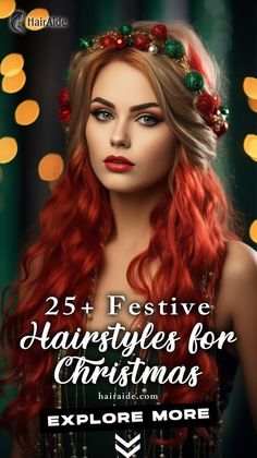 Get into the holiday spirit with these 25+ vibrant Christmas hair color ideas. Transform your look for the festive season. #christmashairstyles #holidayhair #festivehair #christmashair #holidayhairstyles #partyhair #winterhair #christmasparty #hairstyleinspo #hairtutorials #holidaylooks #christmasbeauty #festivebeauty #hairgoals #christmasglam #holidayvibes #winterhairstyles #christmasinspo #hairideas Christmas Hairstyles For Long Hair, Bronde Hair