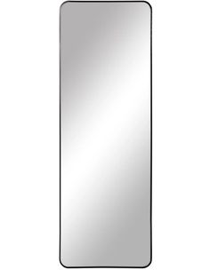 a rectangular mirror on a white background