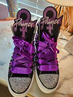 Prince inspired converse Sneakers Athletic, Charlotte Nc, Athletic Shoes, Prince, Converse, Shoes Sneakers, Display Homes, Bathing Beauties, United States