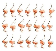 an image of different positions of the legs and feet in red ink on white paper