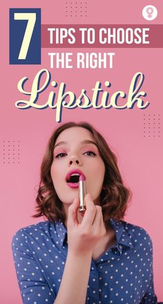 7 Tips To Choose The Right Lipstick: Picking up a shade of lipstick is very instrumental in making or breaking one’s look and hence, choosing the right one can be a daunting task. Well, we have this easy-breezy guide to choosing the right shade of lipstick in order to light up your looks. Here are 7 tips to make sure you never make a bad lipstick choice again! #makeup #makeuptips #makeupideas #lipstick What Shade Of Lipstick Should I Wear, How To Pick The Right Lipstick Color, How To Find Your Perfect Lipstick Shade, How To Find Lipstick Shade, Why Lipstick Doesn’t Look Good On You, Lipstick By Skin Tone, How To Find The Right Lipstick Shade, How To Pick Lipstick Colors, Which Lipstick Color Suits Me