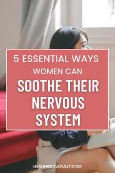 calm the nervous system Calm The Nervous System, Quiet Your Mind, Practicing Mindfulness, The Nervous System, Mindfulness Practice, Womens Wellness, Nervous System, Inner Peace