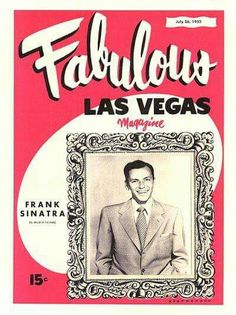 an advertisement for fabulous las vegas magazine framed print by american football player frank shanata