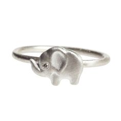 Elephant Side Diamond Ring Michelle Chang, Elephant Ring, Elephant Jewelry, Fitness And Wellness, Elephant Love, Put A Ring On It, Wellness Products, Cute Jewelry, Look Fashion