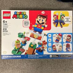 LEGO Super Mario Adventures with Mario Starter Mario Lego, Lego Mario, Free Lego, Lego Super Mario, Lego News, Music Coloring, Lego Pieces, Buy Lego