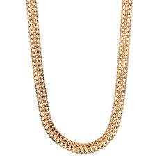 Add a classic necklace to your wardrobe with this 1928 gold tone wide link chain necklace. Add a classic necklace to your wardrobe with this 1928 gold tone wide link chain necklace. NECKLACE DETAILS Chain length: 16 in. + 3-in. extender Clasp: lobster-claw Metal: alloy Plating: gold tone Finish: polished Not appropriate for children 14 years old and younger. Size: 16". Color: Yellow. Gender: female. Age Group: adult. Material: Gold Plate. Chic Fashionista, Premier Jewelry, 1928 Jewelry, Curb Chain Necklace, Toggle Necklace, Vintage Inspired Jewelry, Classic Necklace, Link Chain Necklace, Necklace Necklace