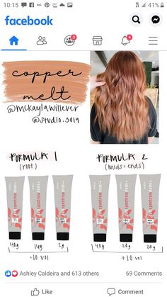 Aveda Copper Hair Color Formula, Cowboy Copper Aveda Formula, Aveda Color Formulas Copper, Aveda Copper Formula, Aveda Hair Color Chart