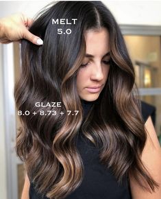 Balayage Hair Caramel, Caramel Highlights, Caramel Hair, Brunette Balayage Hair, Balayage Brunette, Hair Color Highlights, Hair Color Balayage, Balayage Hair, Hair Today