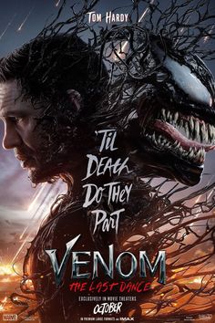 the poster for the upcoming movie venom