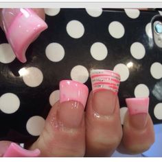 French Duck Nails, Flare Acrylic Nails, Ugly Nails, Flare Nails, Nails With White, Zebra Nails, Duck Nails, Exotic Nails, Glamorous Nails