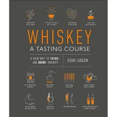 the whiskey tasting course is shown in orange and grey, with instructions on how to use it