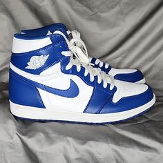 Nike Air Jordan 1 Storm Blue Sz: 13 Condition: 10/10 Jordan 1 Storm Blue, Nike Shoes Jordan, Motivational Clothing, Shoes Jordan 1, Blue Jordans, Nike Shoes Jordans, Shoes Jordan, Nike Air Jordan 1, Sneaker Collection