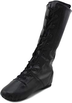 Amazon.com | VCIXXVCE Women High-top Jazz Dance Shoes Lace up Jazz Teaching Modern Dance Boot,Model-Jazz Boot | Ballet & Dance Dance Shoes Jazz, Dance Boots, Dance Lover, High Top Boots, Jazz Dance, Modern Dance, Sole Shoes, Shoes Lace