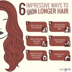 Grow Longer Hair, How To Grow Your Hair Faster, Healthy Hair Tips, Longer Hair, Makeup Tricks