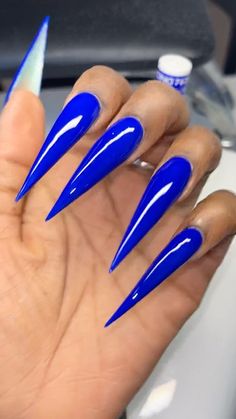 Gorgeous Nails, Stiletto Nails, Long Nails, Manicure, Nail Designs, Nails, Quick Saves