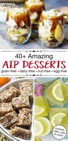 Gluten Free Egg Free Snacks, Grain Free Nut Free Desserts, Grain Free Dairy Free Egg Free Nut Free Recipes, Aip Brownies Autoimmune Paleo, Egg Free Pudding, No Bake Aip Dessert, Dairy Free Gluten Free Egg Free Desserts, Grain Free Gluten Free Dairy Free, Egg Free Dairy Free Nut Free Recipes