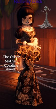 the other mother/ the beldam/ coraline dti Beldam Coraline, The Beldam, Other Mother Coraline, Fashion Meaning, Fashion Definition, The Other Mother, Other Mother, Comfy Fall Outfits