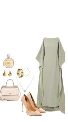 #abaya #vert #beige #outfit Beige Outfit