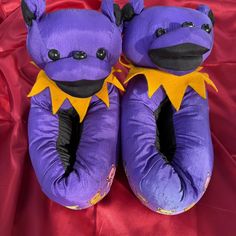 90s purple Grateful Dead slippers Women's Slippers, Slipper Shoes, Grateful Dead, Womens Slippers, Slippers, Women Accessories, Women Shoes, Outfit Accessories, Purple